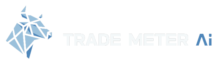 Trade Meter AI Logo For Dark Background